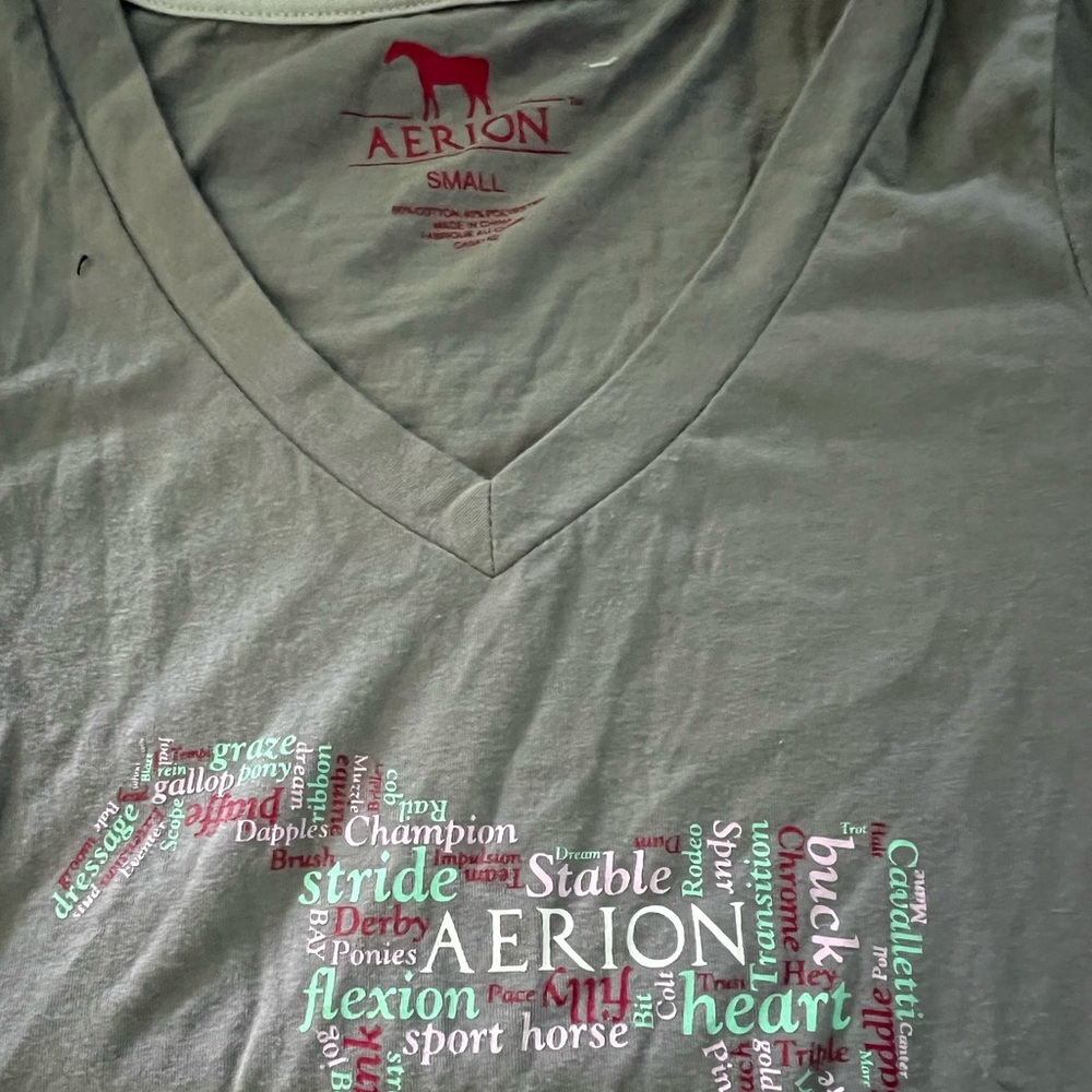Aerion horse backriding t shirt